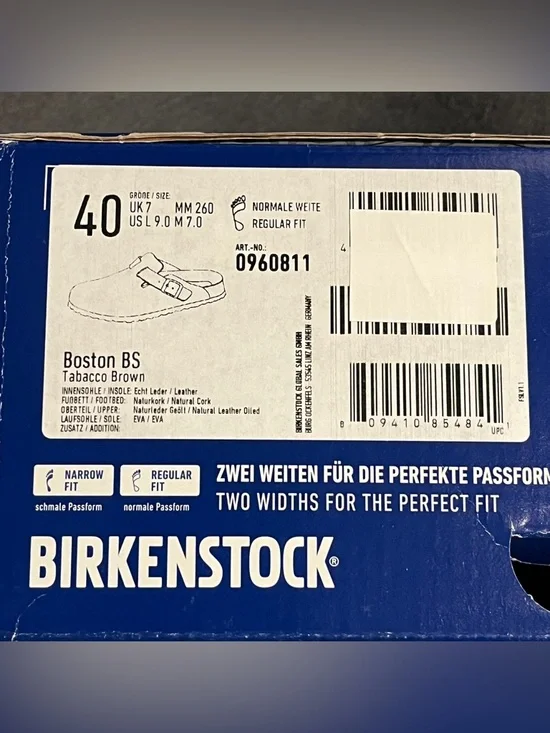 Birkenstock Women’s Boston Clogs Oiled Leather Tabacco Brown Size 9 US - Picture 15 of 15